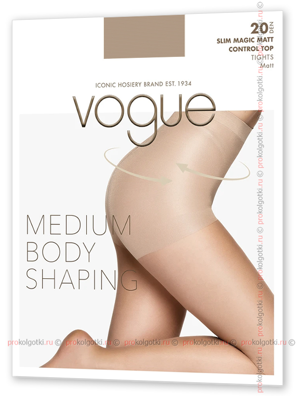 Колготки Vogue Art. 95842 Slim Magic Matt Control Top 20 - фото 1