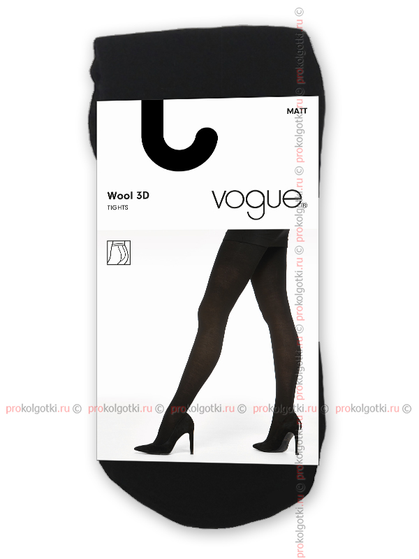 Колготки Vogue Art. 97005 Wool 3D - фото 1